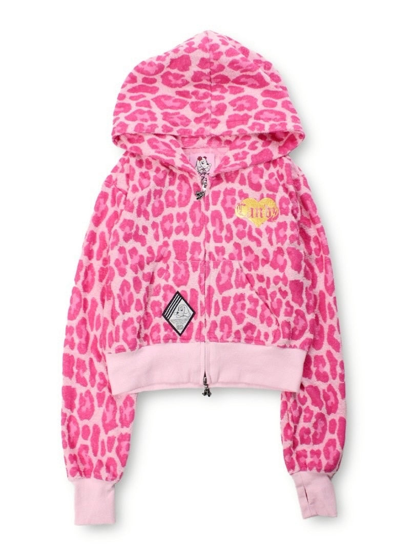 【GALFY】フユGAL 豹パーカー