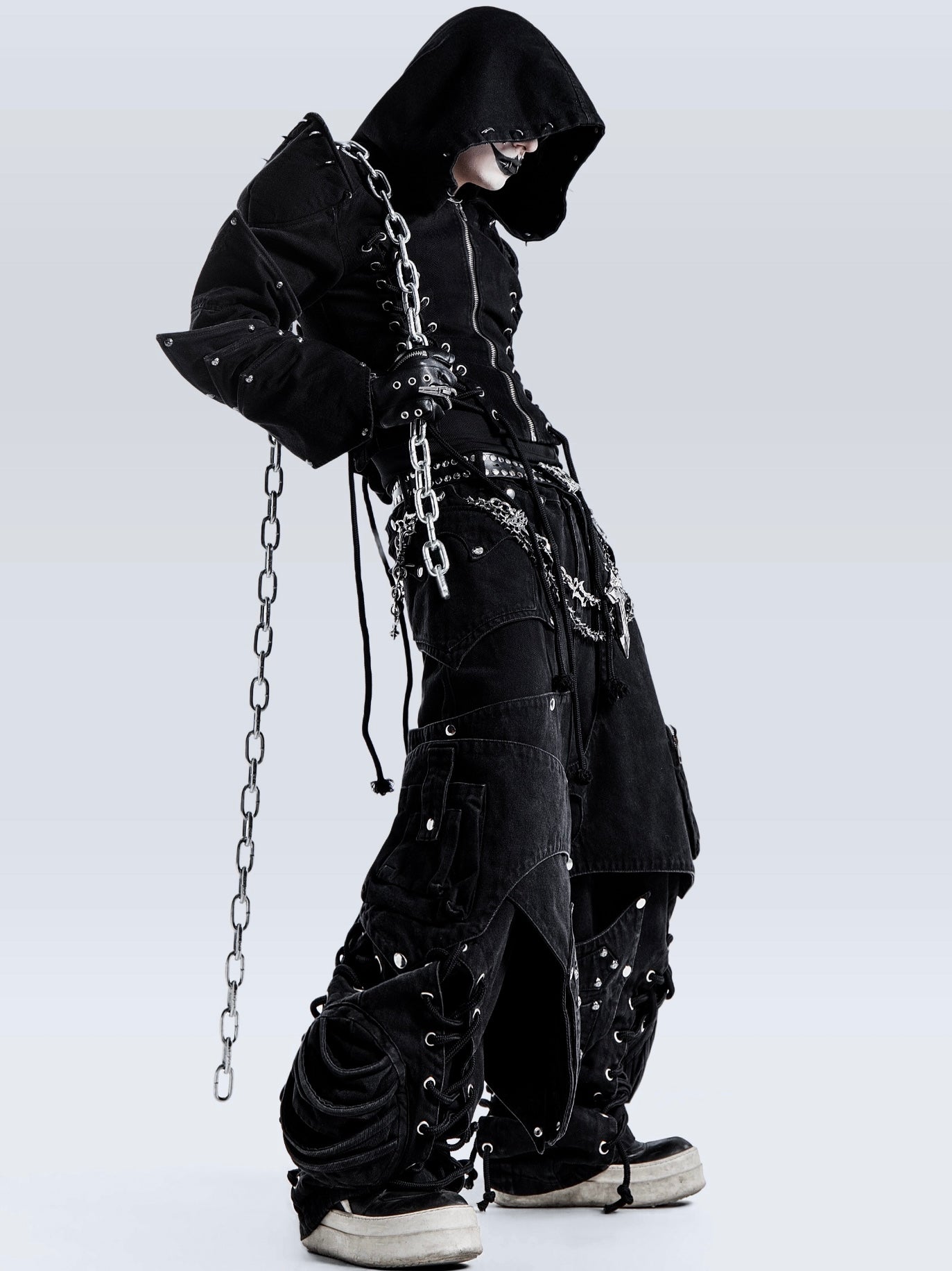 【UNIZ】Dragon Slayer Hood Pants