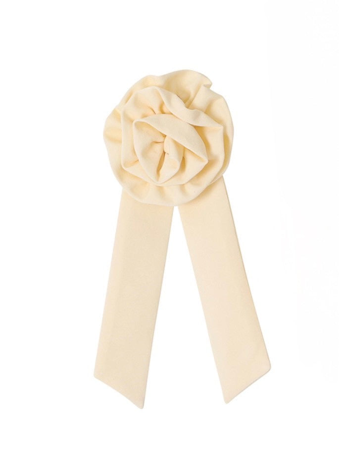 【CRANK】ROSETTE SHIRRING TOP