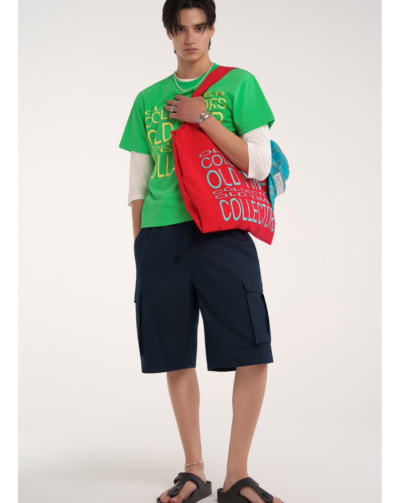 【ESC STUDIO】Big old timer market bag
