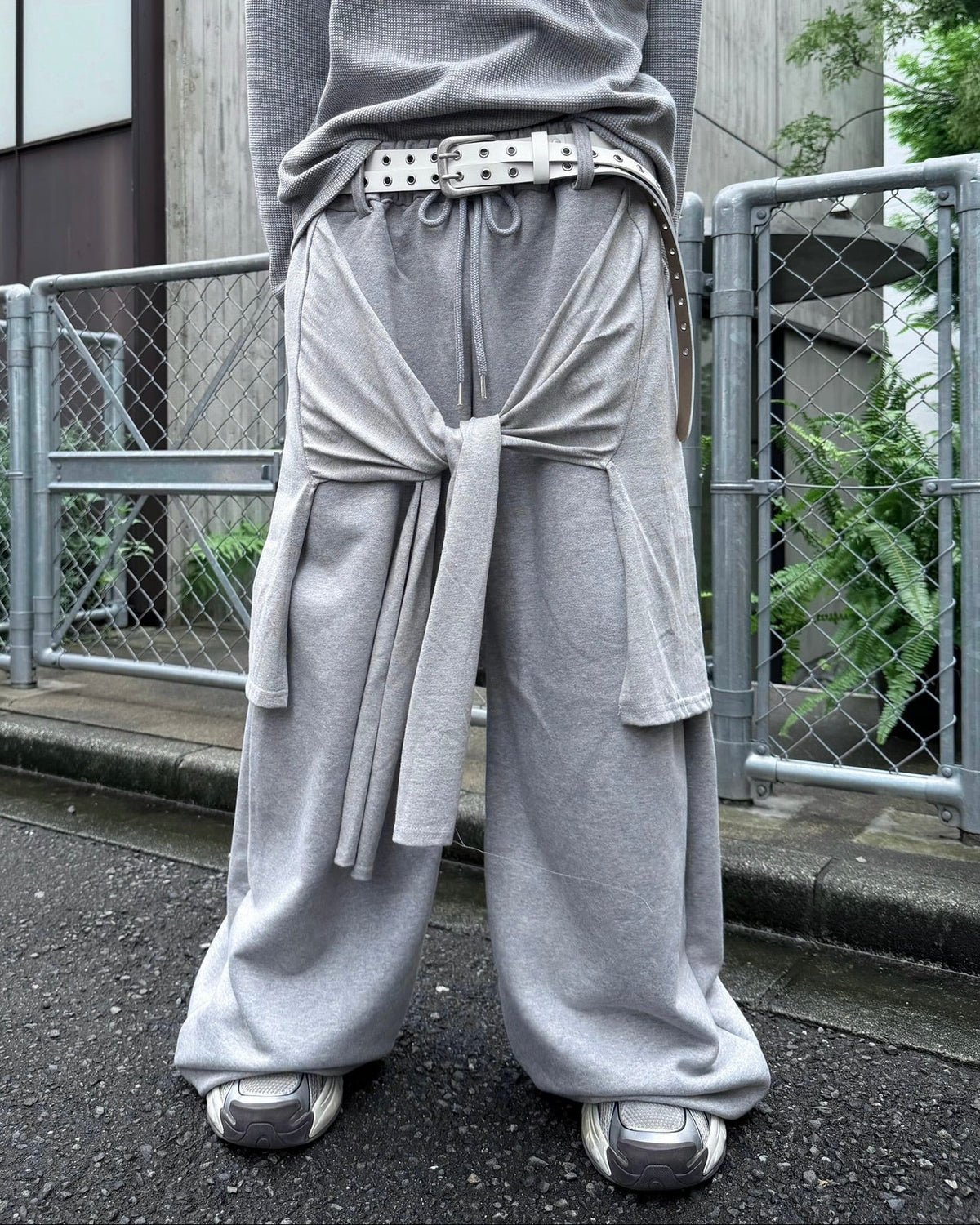 受注制【nmtc+】Drape Layer Pants (2color)