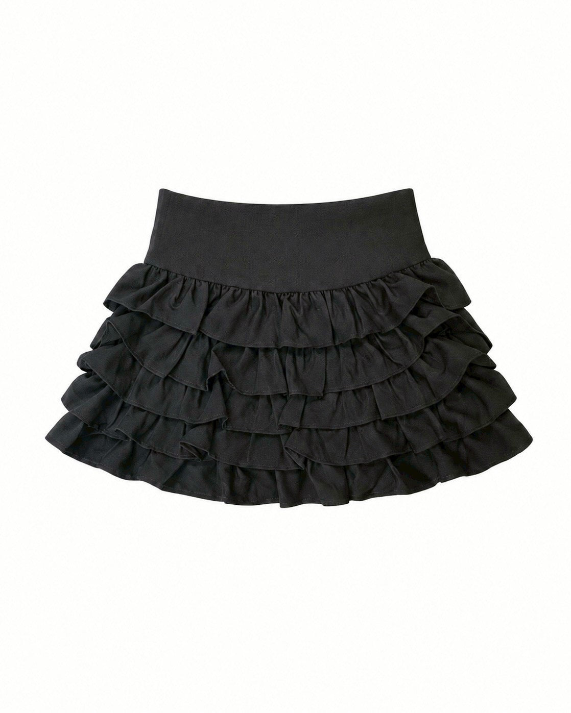 受注制【nmtc+】Cancan Tiered Mini Skirt (2color)