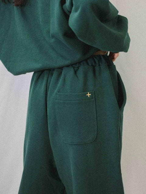 【Chikashitsu + ORIGINAL】loose logo sweat pants (3color)