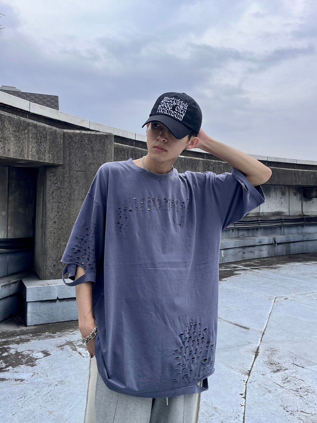 【XU original】CRASH T-shirts (4color)