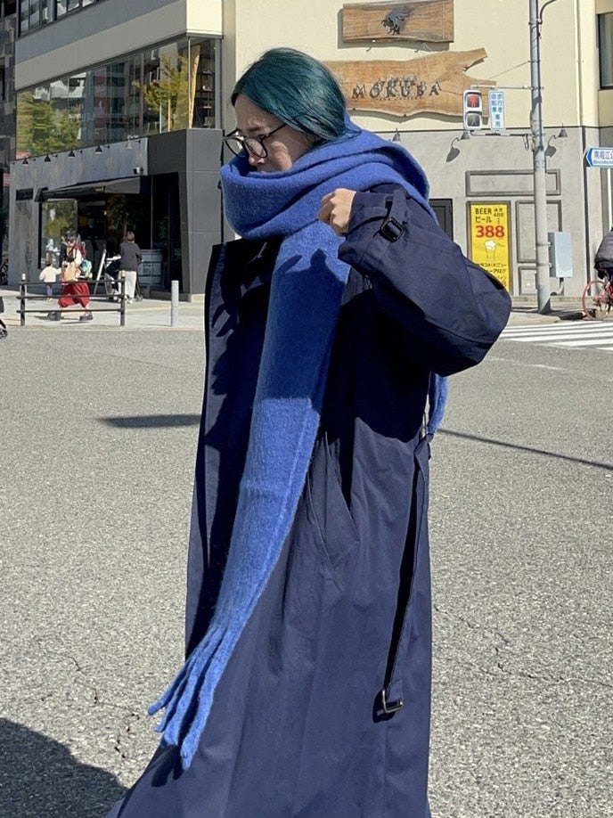 受注制【Chikashitsu +】volume color muffler (6color)