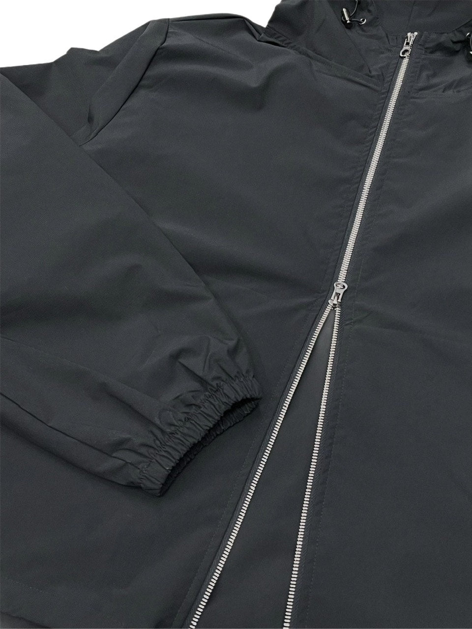 受注制【Chikashitsu +】unisex cropped hooded blouson (3color) / 【チカシツプラス】ユニセックスクロップドフード長袖ブルゾン