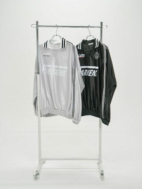 受注制【Never mind the XU】uniform line long sleeve tee (2color)