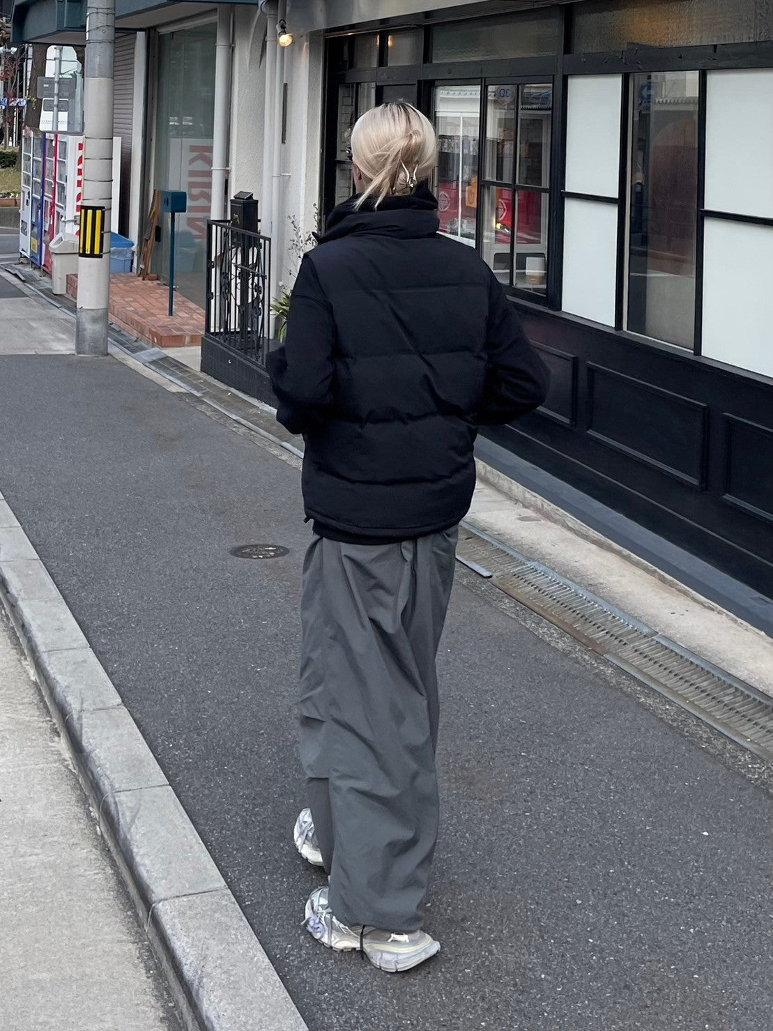 受注制【Chikashitsu +】padded vest (5color)