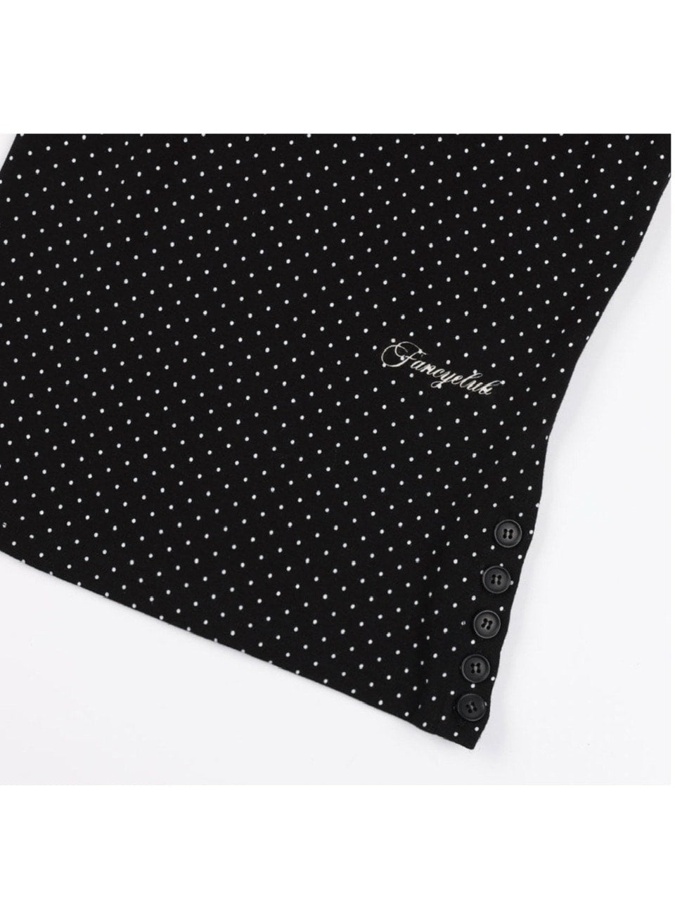 【FANCY CLUB】 Dot Button Sleeveless / 【ファンシークラブ】ドットボタンタンクトップ