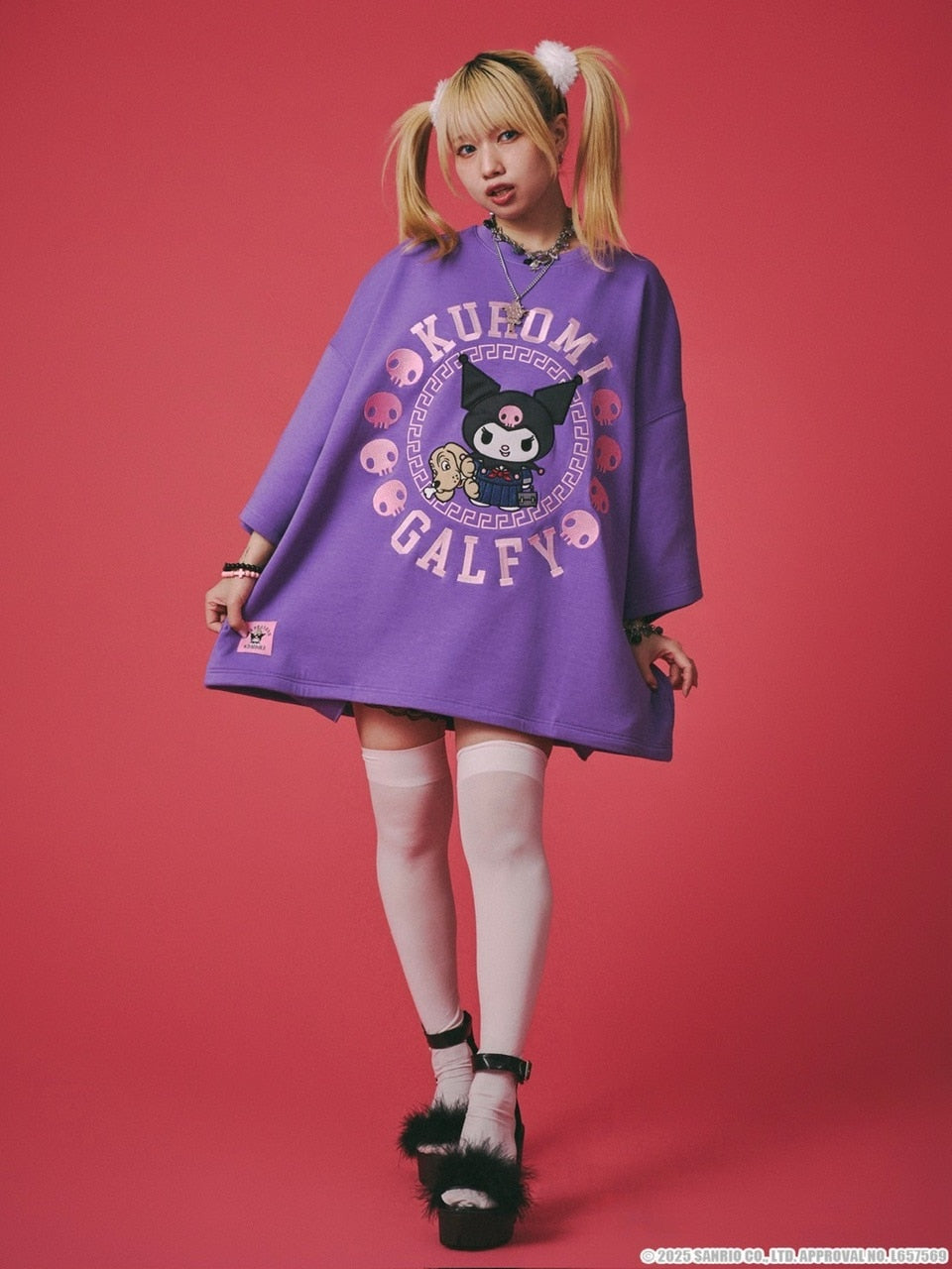 【GALFY×KUROMI】みんな大好きボンディングBIG TEE