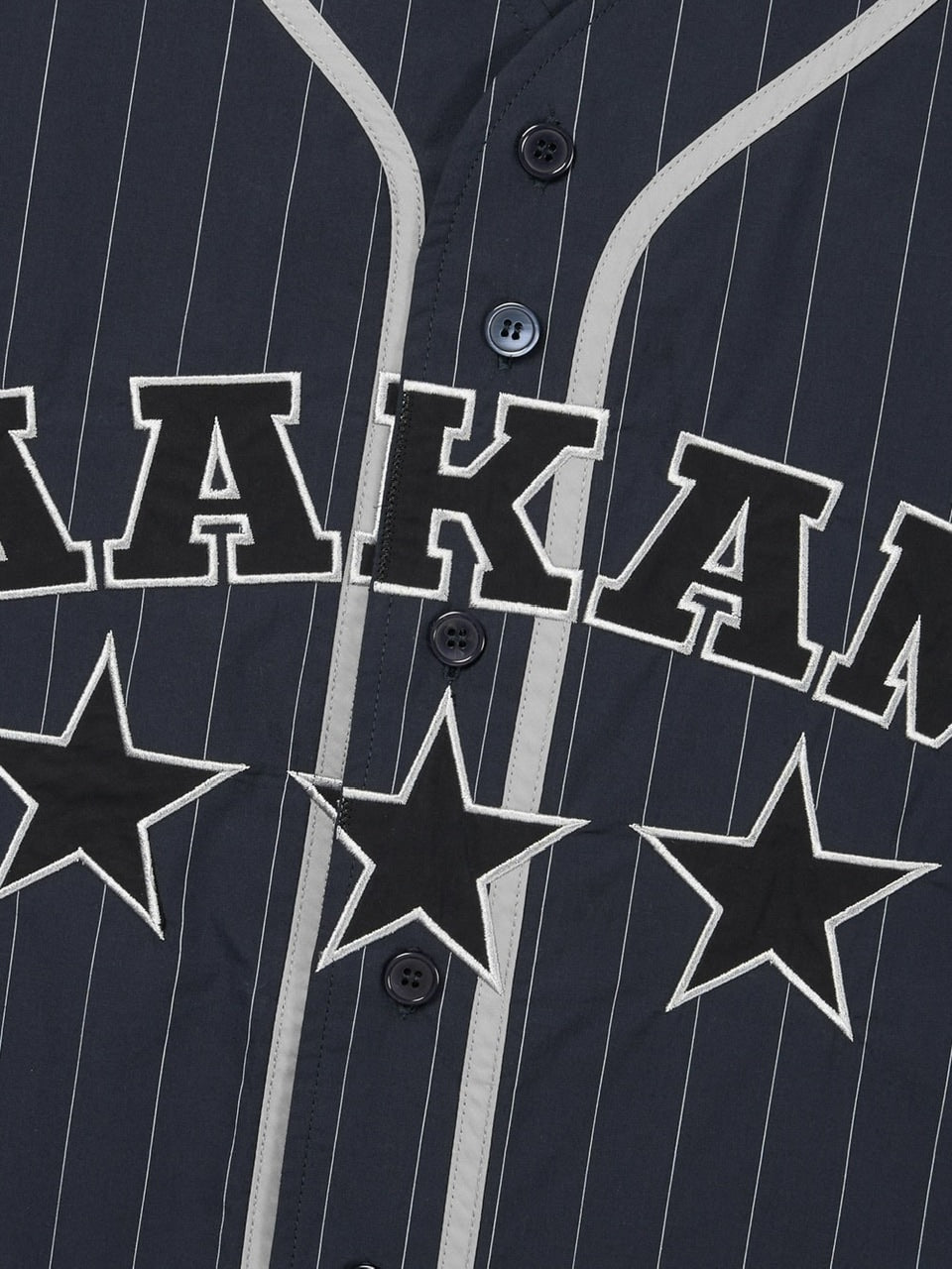 【AAKAM】Cotton Baseball Jersey