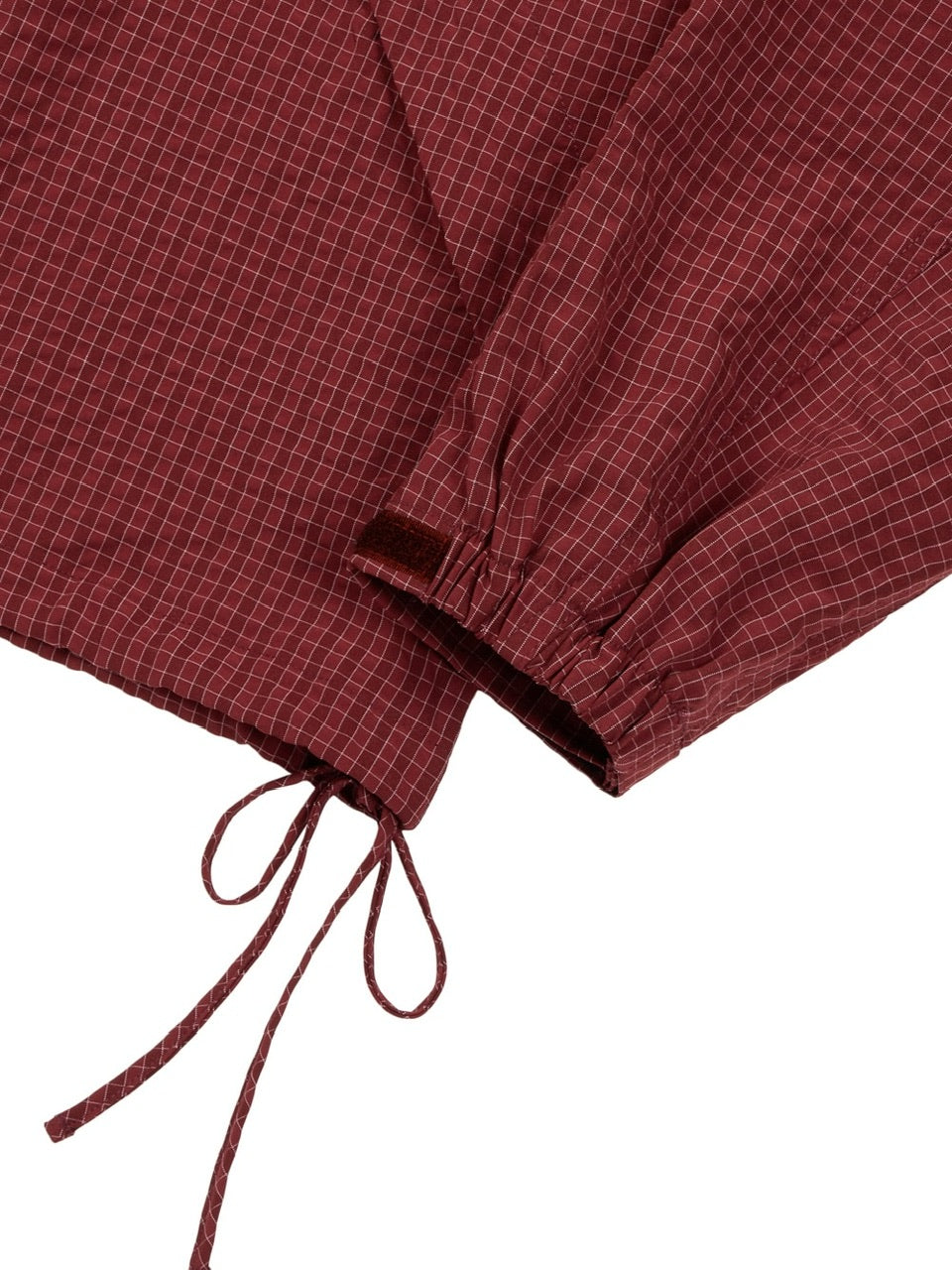 【AAKAM】Check Pattern Hooded Jacket