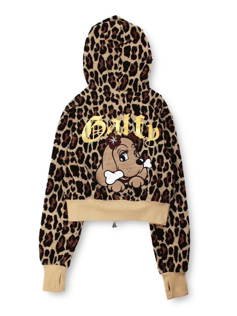 【GALFY】フユGAL 豹パーカー