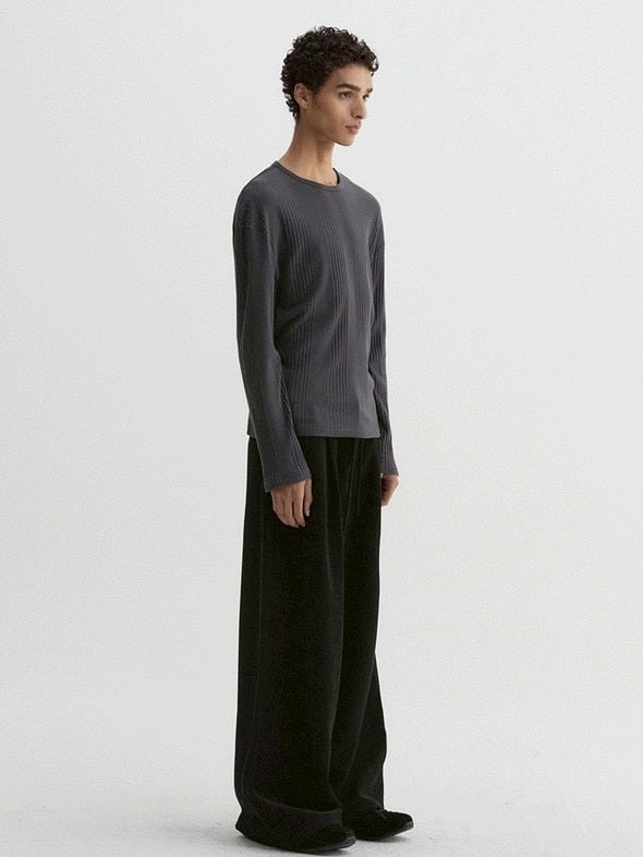 【DNSR】Ribbed Long Sleeve