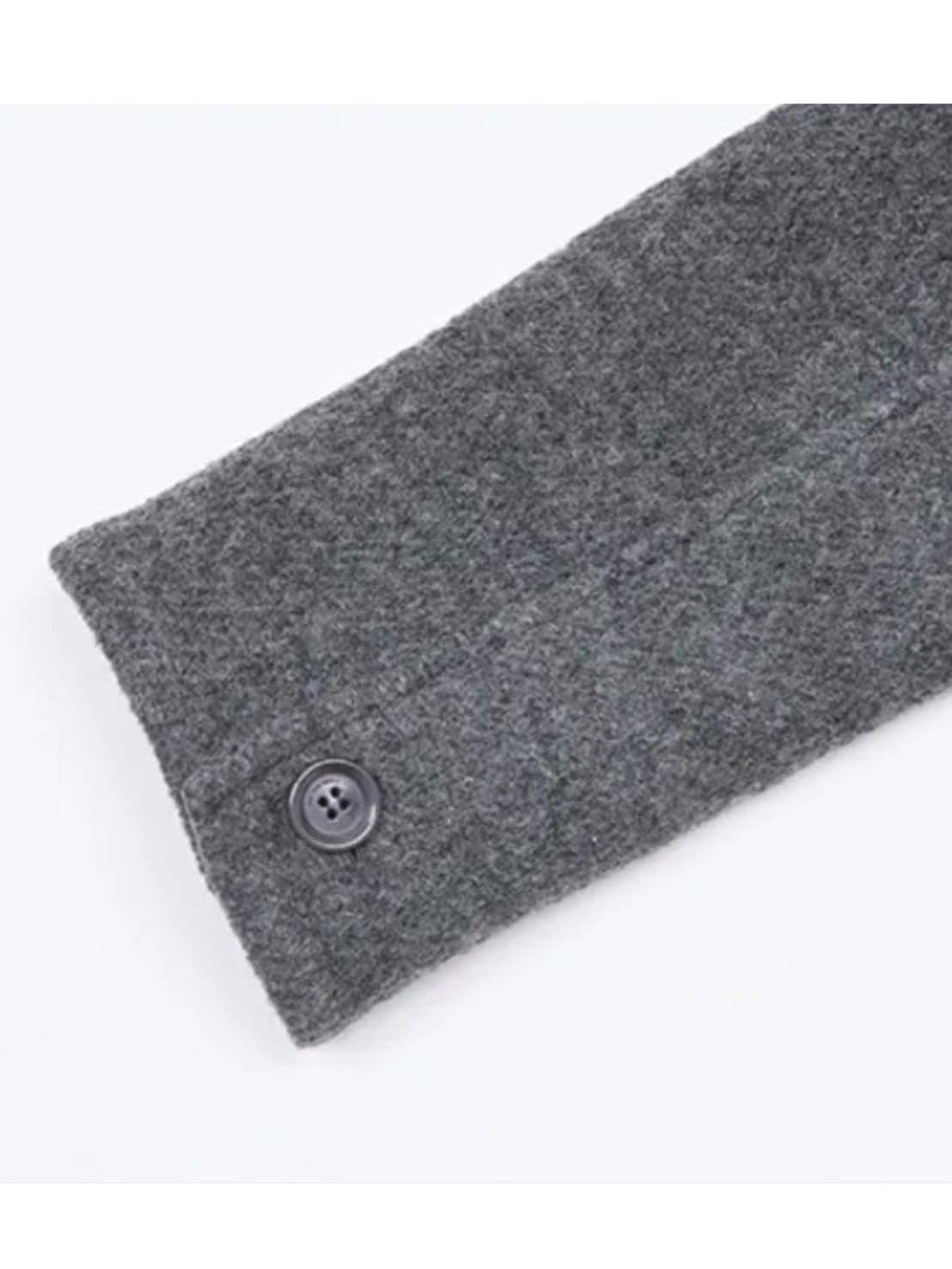 【NOT KNOWING】Double Belted High-Neck Coat