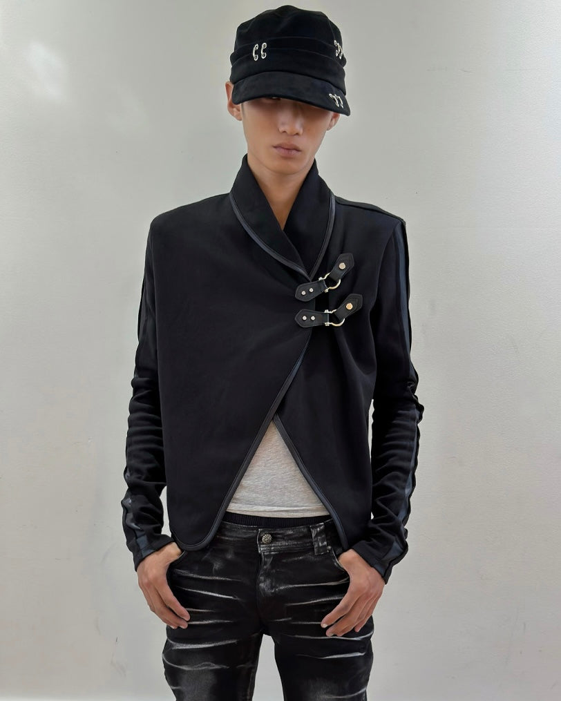 【LECYTO】Multiple Pierced Flap Cap