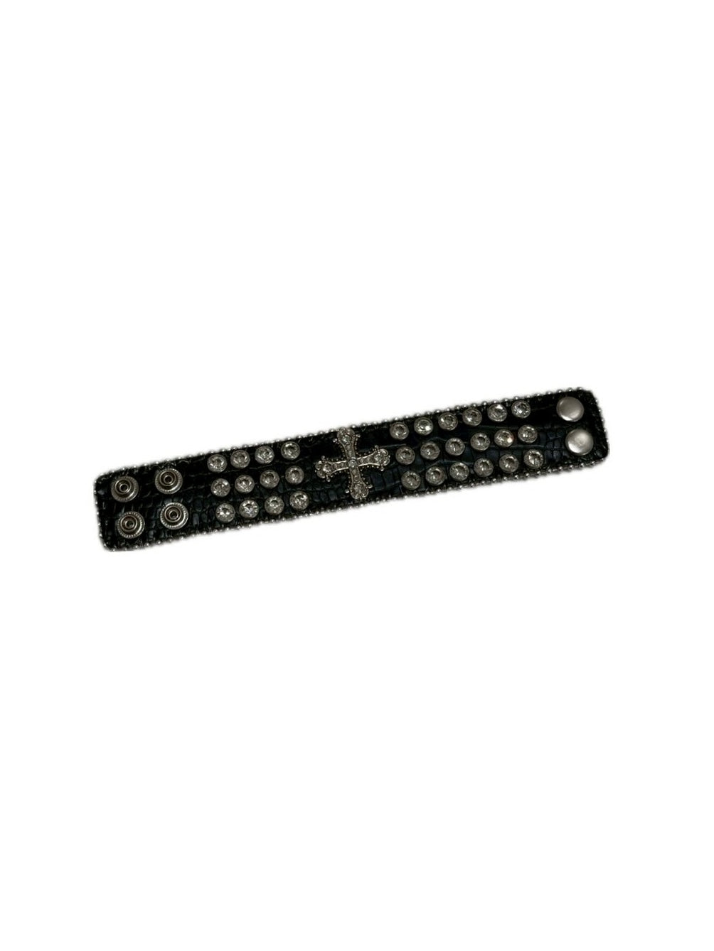 7/11 20:00発売 国際配送【BABY09】cross rhinestone bracelet (4color)