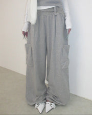 名古屋店WEB限定受注制【nmtc+】Folding Cargo Sweat Pants (2color)
