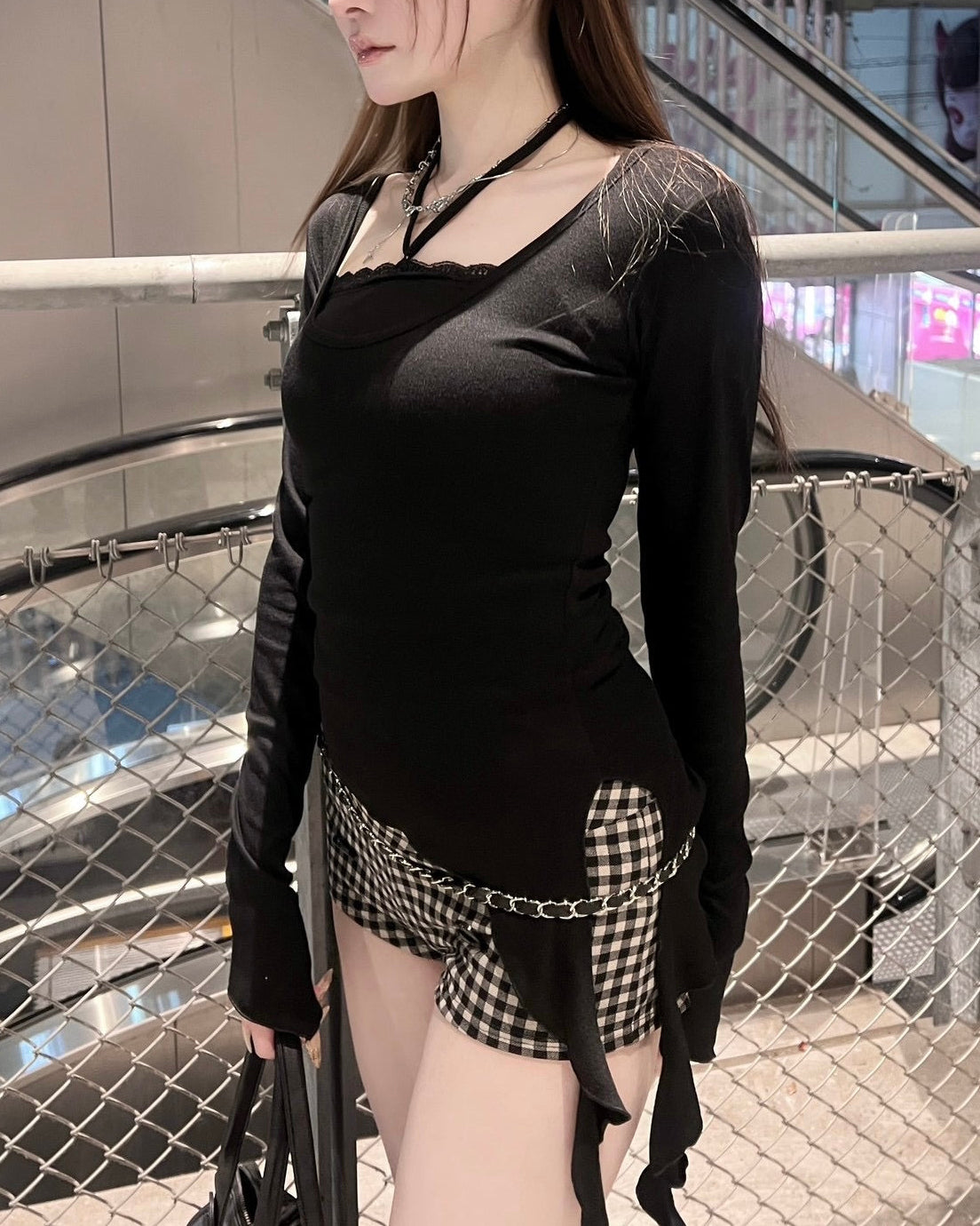 受注制【nmtc+】Asymmetry Layered Top (2color)