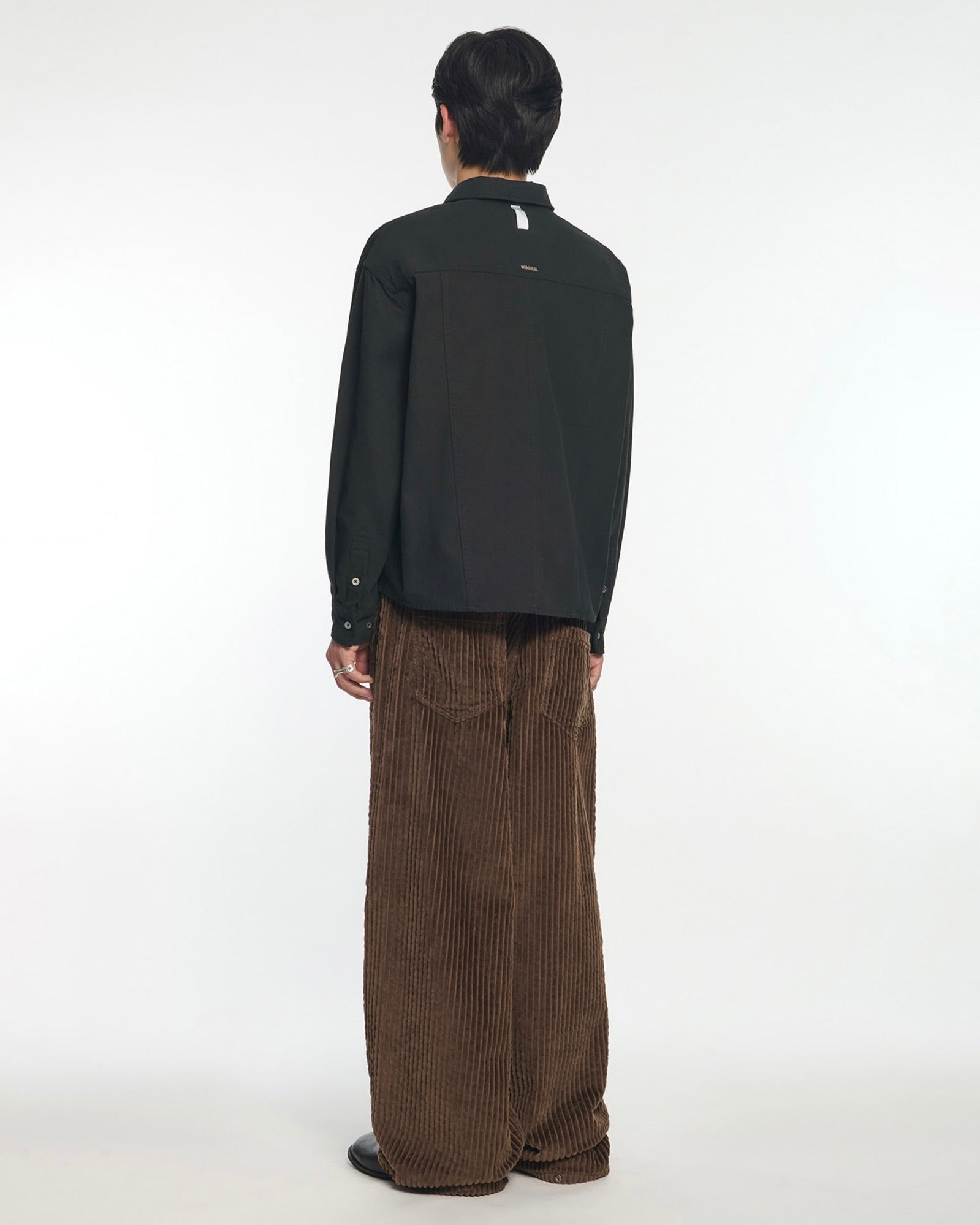【NOMANUAL】M.L CROP SHIRT