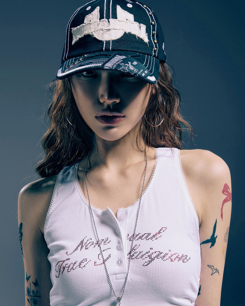 【NOMANUAL×TRUE RELIGION】NO RELIGION PATCH WORK BALLCAP