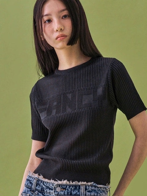 【FANCY CLUB】INNOCENCE KNIT TEE