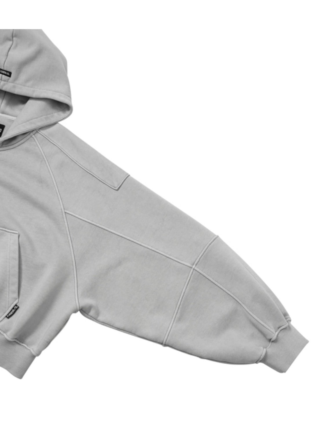 【AJOBYAJO】Vintage Pigment Zip-Up Hoodie