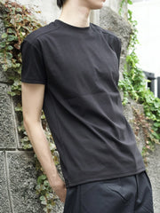 東京店WEB限定受注制【Chikashitsu +】compact crew neck tee (3color)