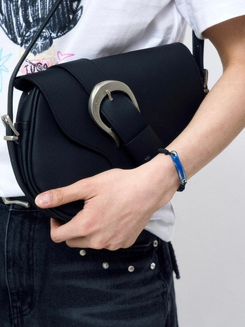 【IUGAMAKARAS】H-Buckle Holster Bag