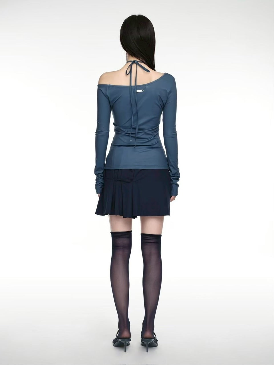 【NACHE】HALTER SLIM FIT LONG SLEEVE