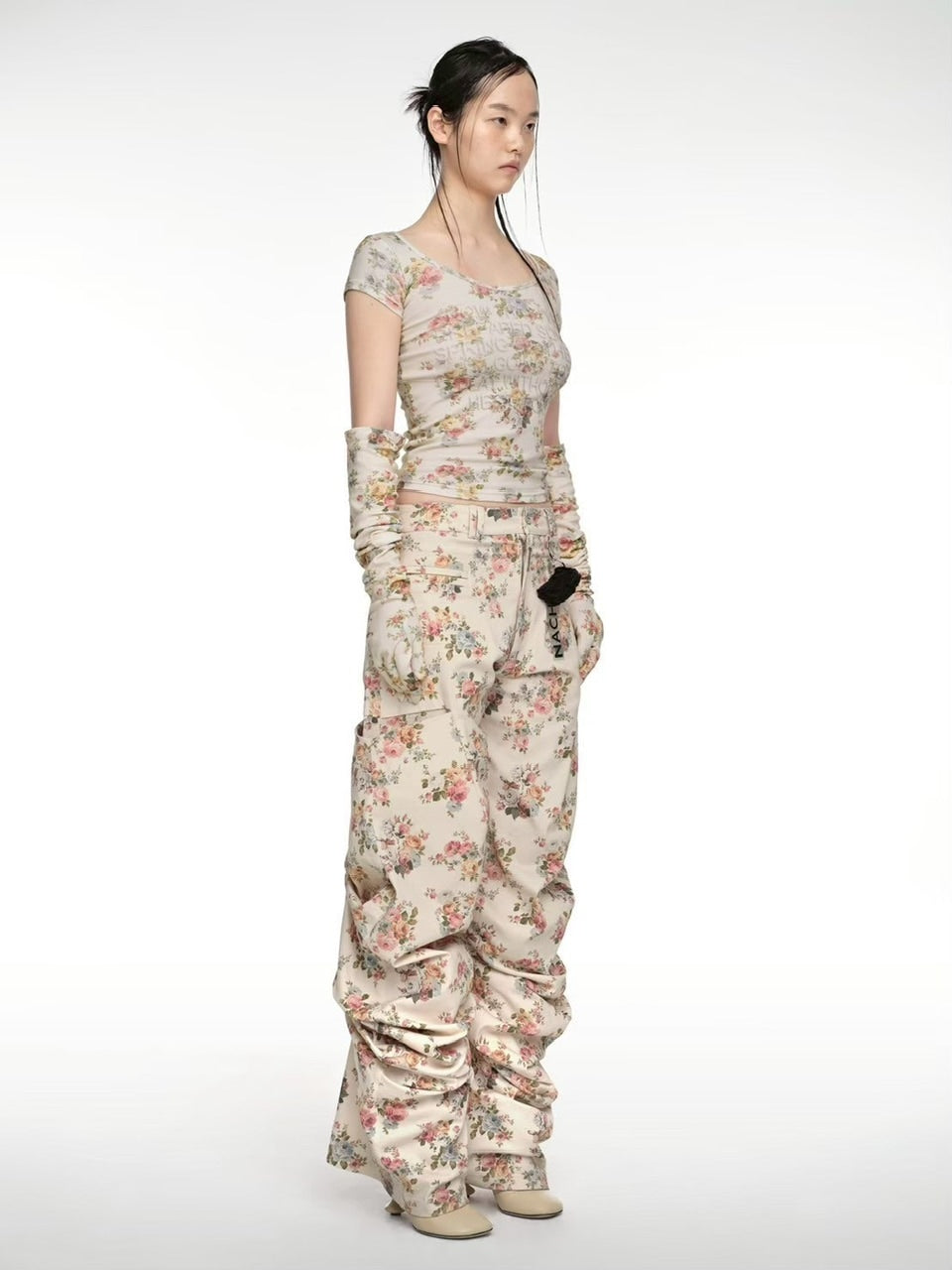 【NACHE】CONVEX PRINTED T-SHIRT