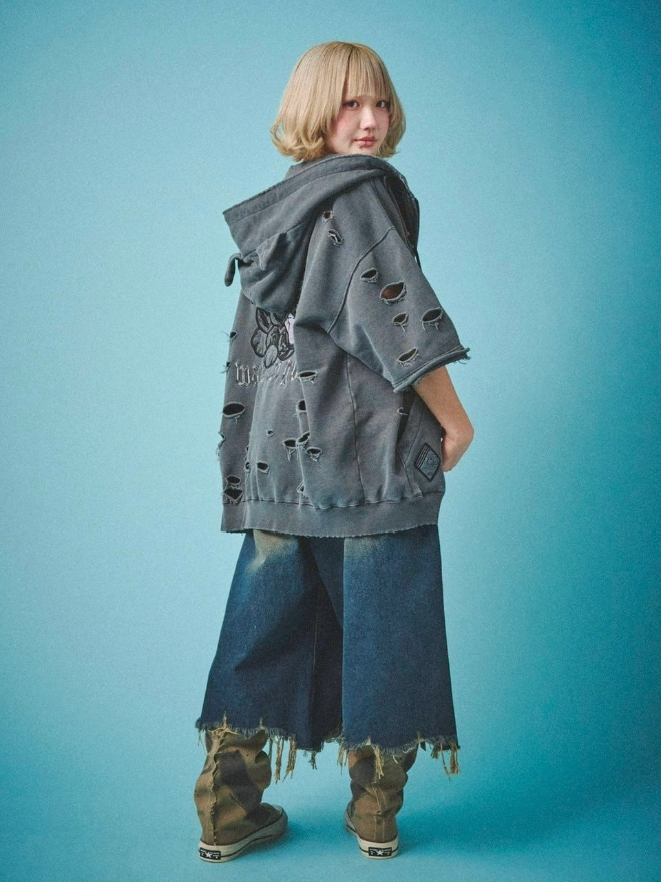 【GALFY】病みに染まりし反戦パーカー