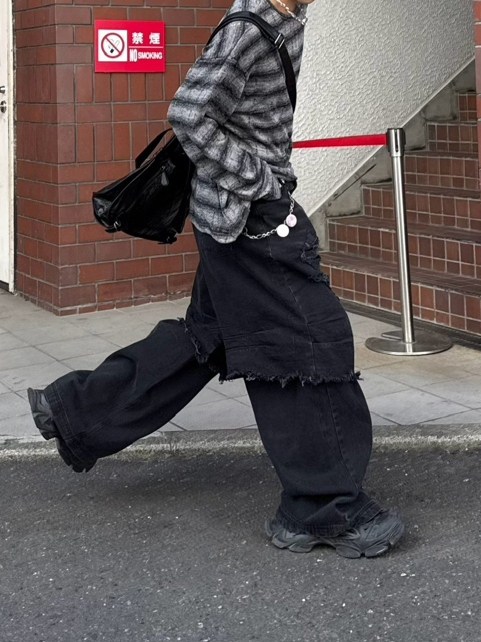 【Chikashitsu +】gradation border knit (5color) / 【チカシツプラス】グラデーションボーダー長袖ニット