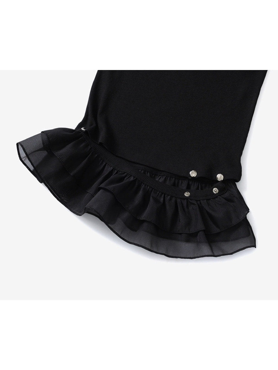 【CRANK】FRILL SNAP SLEEVELESS