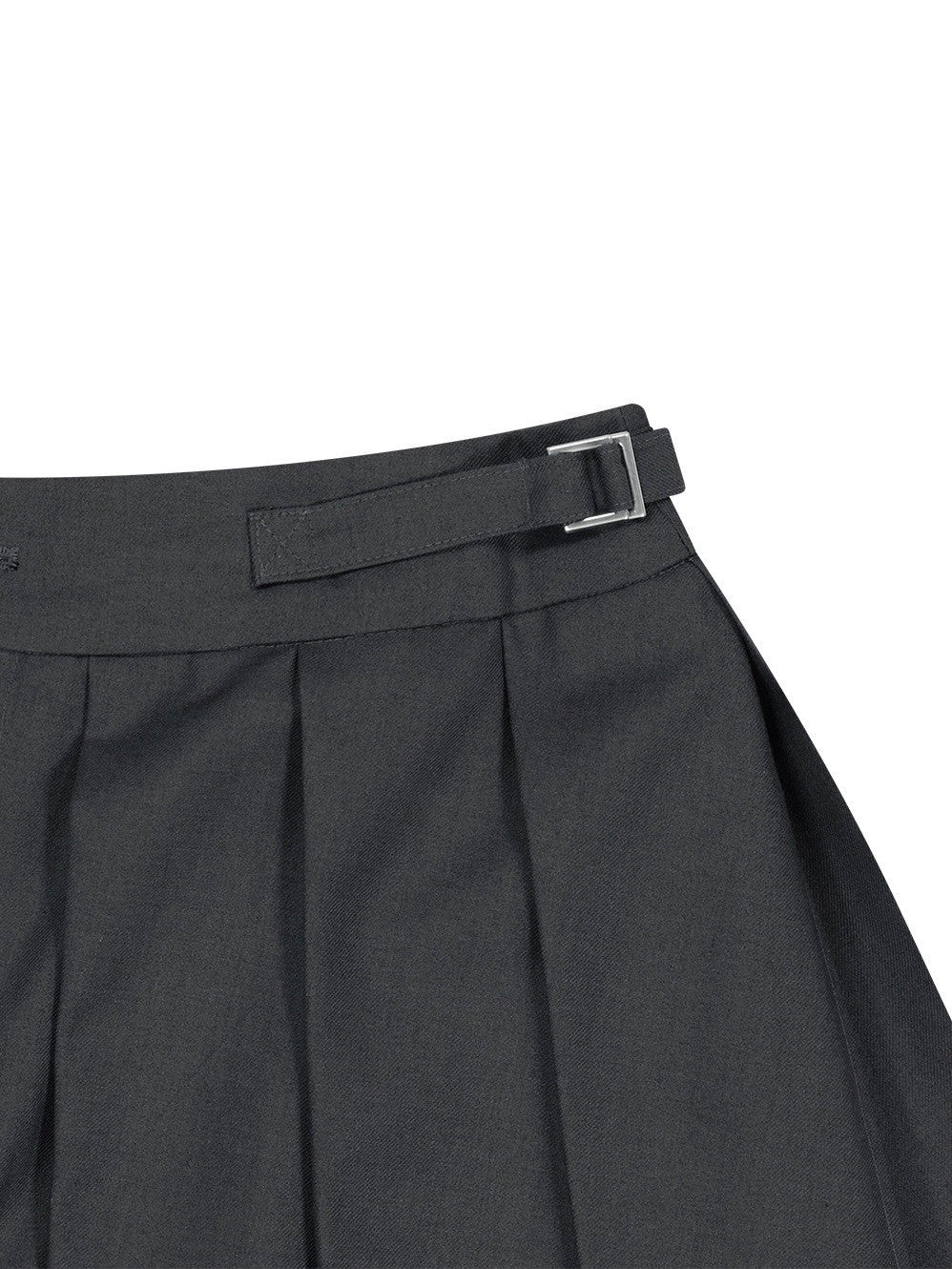 【TUOMIO】MIDI PLEATS RIBBON CULOTTES