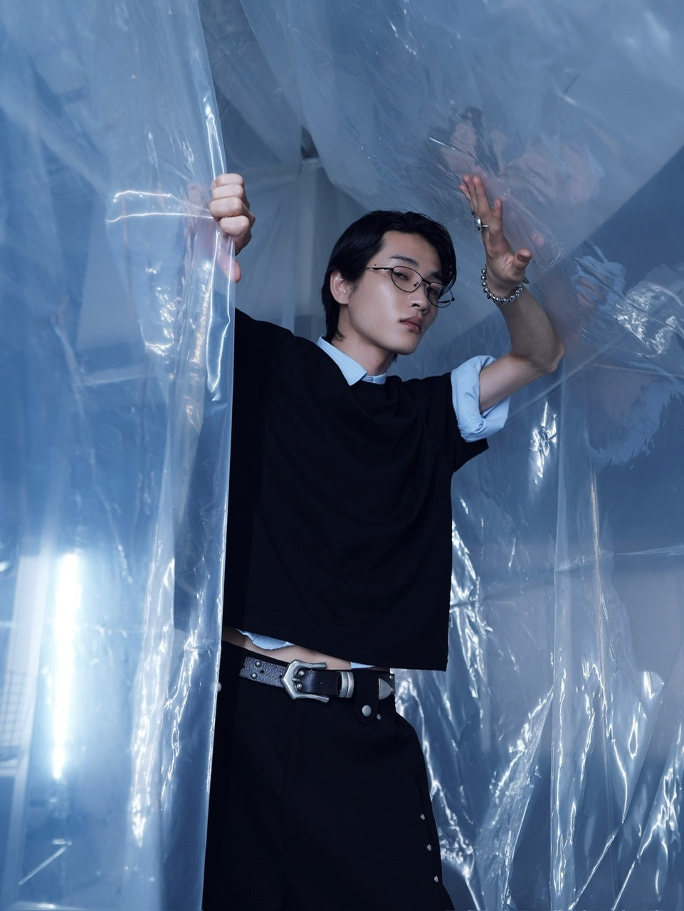 【CS】2-PIECE CROPPED PACK TEE