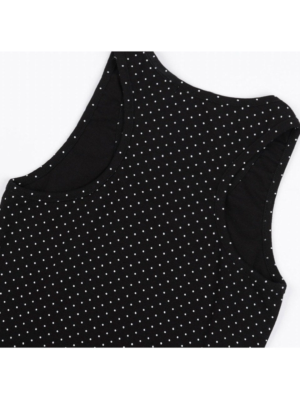 【FANCY CLUB】 Dot Button Sleeveless / 【ファンシークラブ】ドットボタンタンクトップ