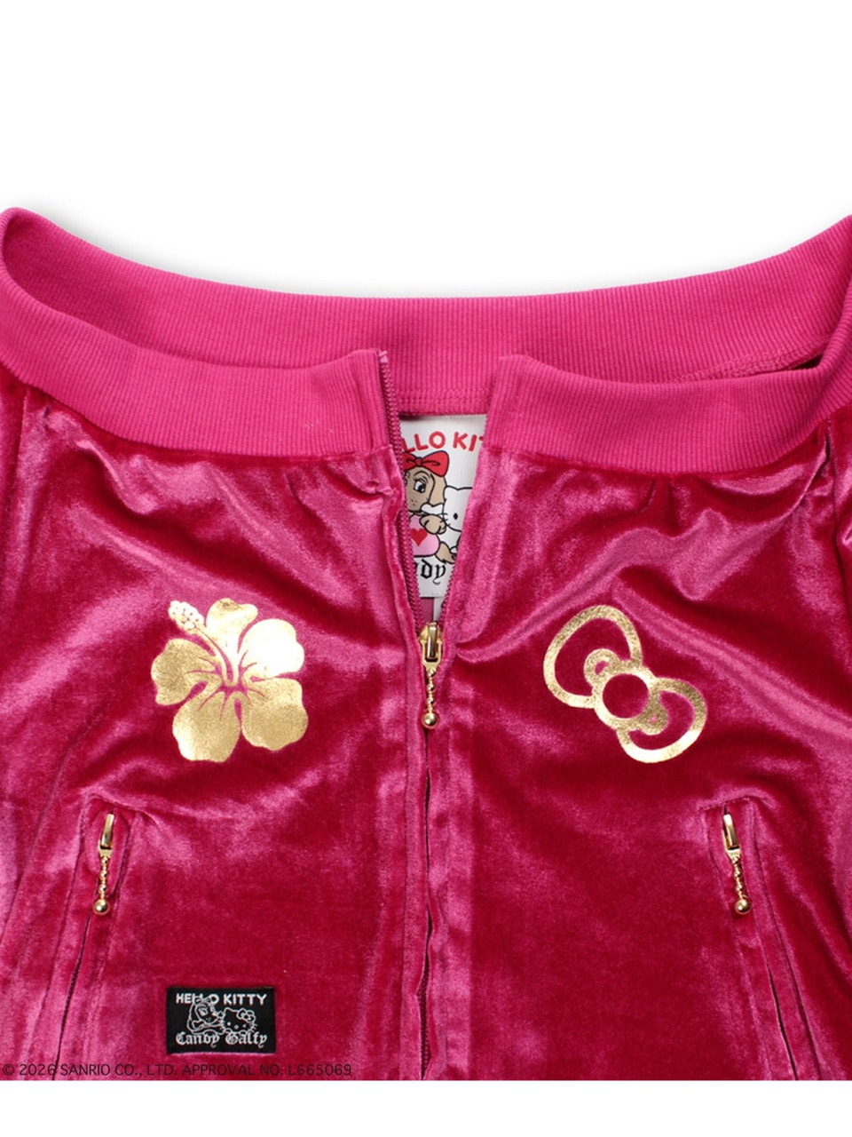 【GALFY×KITTY】いにしえキティギャルSET UP / 【ガルフィー×キティー】ギャルジャージセットアップ