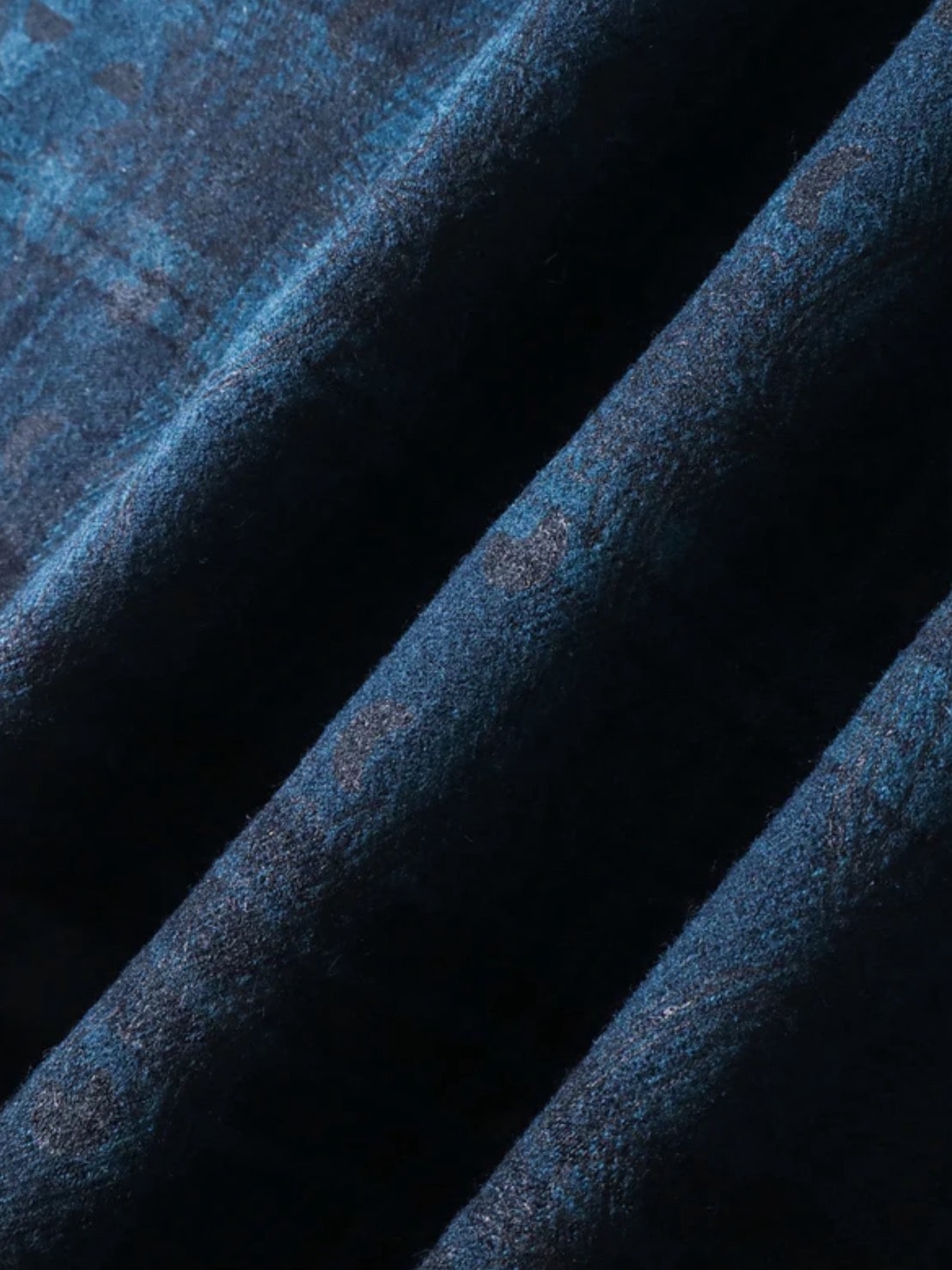 【The Boy Has No Patience】TBHNP LUMINOUS DAWN RHINESTONE PEARL BAT PATTERN L-S SHIRT / 【ザボーイハズノーペーシェンス】ラインストーンチェックシャツ