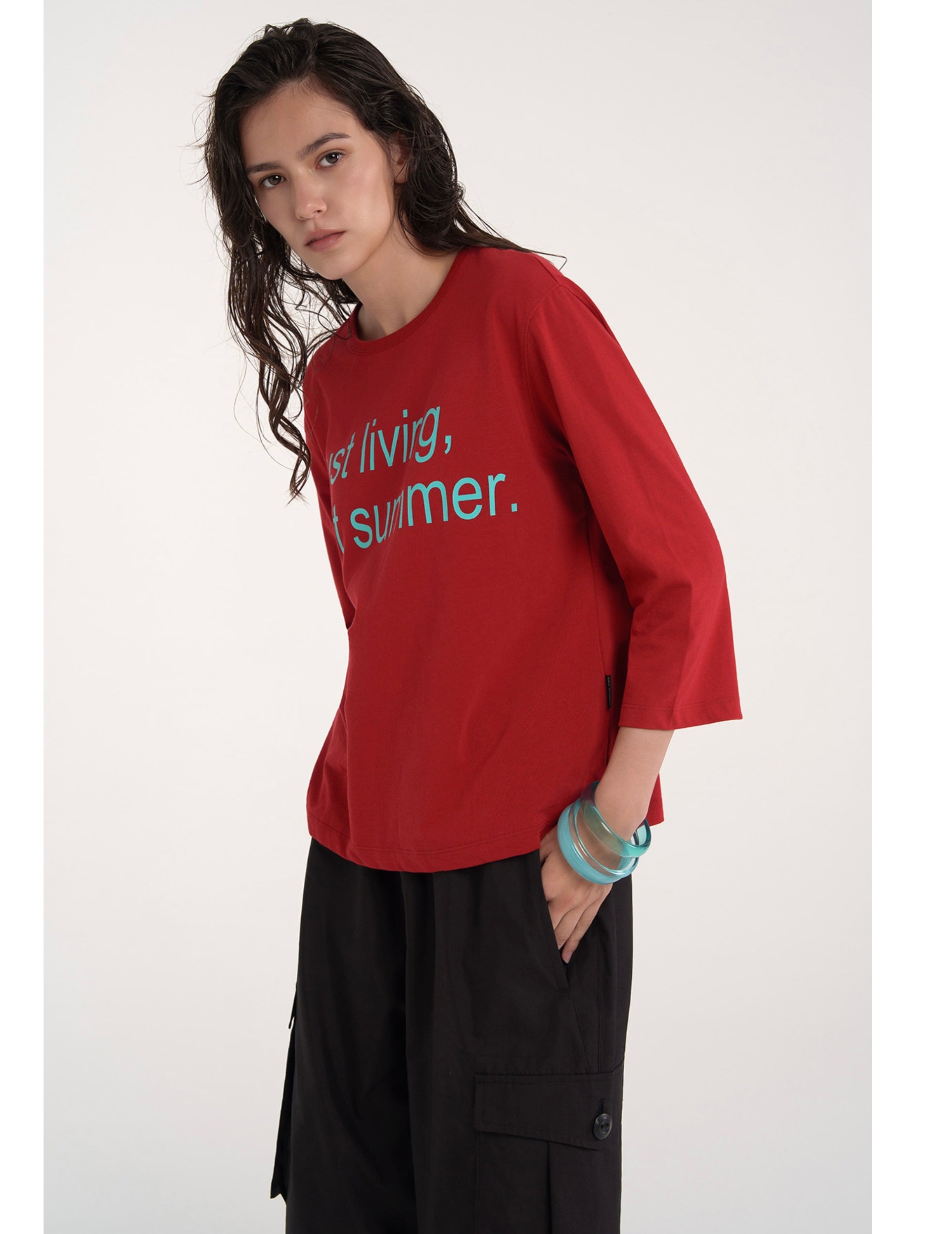 【ESC STUDIO】just summer t-shirt