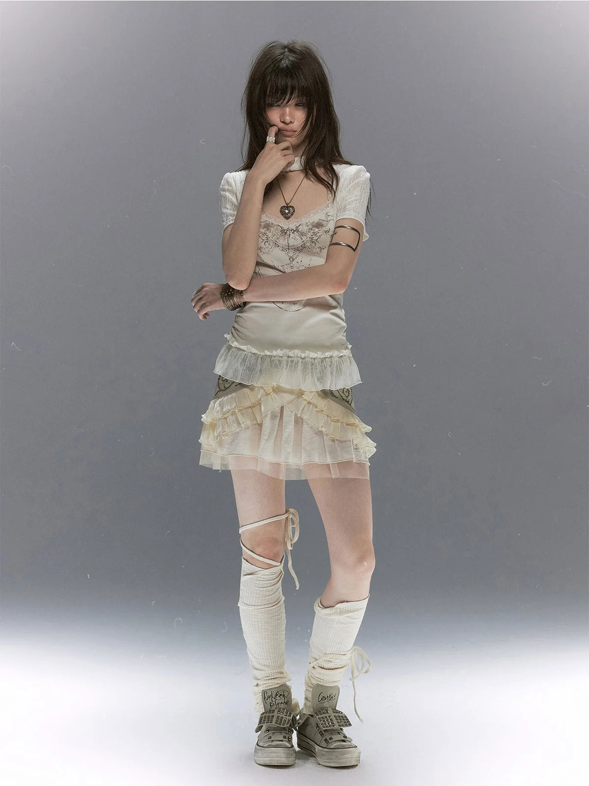 【Cest Nous】Butterfly bone top