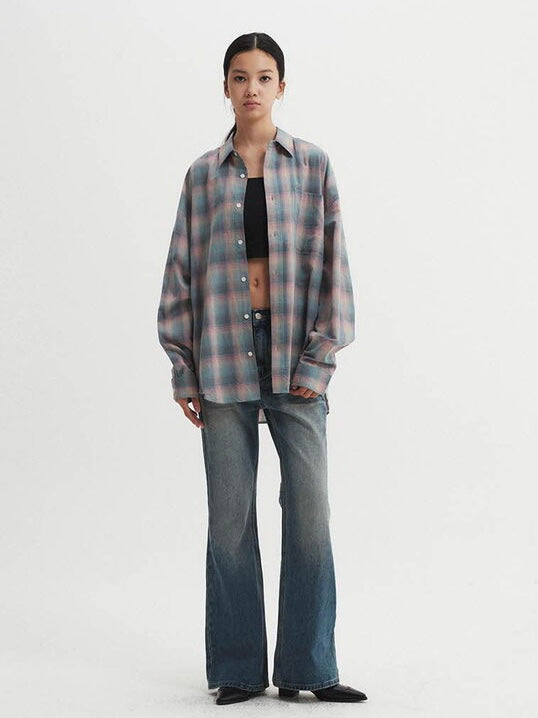 【DNSR】Signature Flare Denim Pants