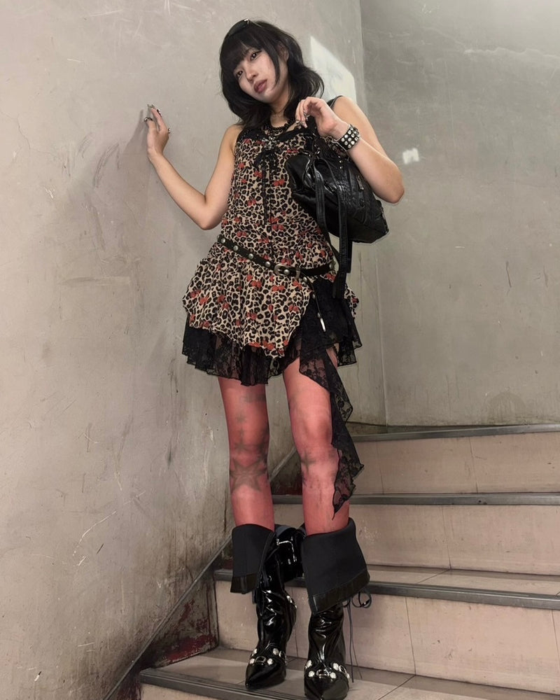 国際配送【BABY09】Loose Guard  Heel Boots (2color)