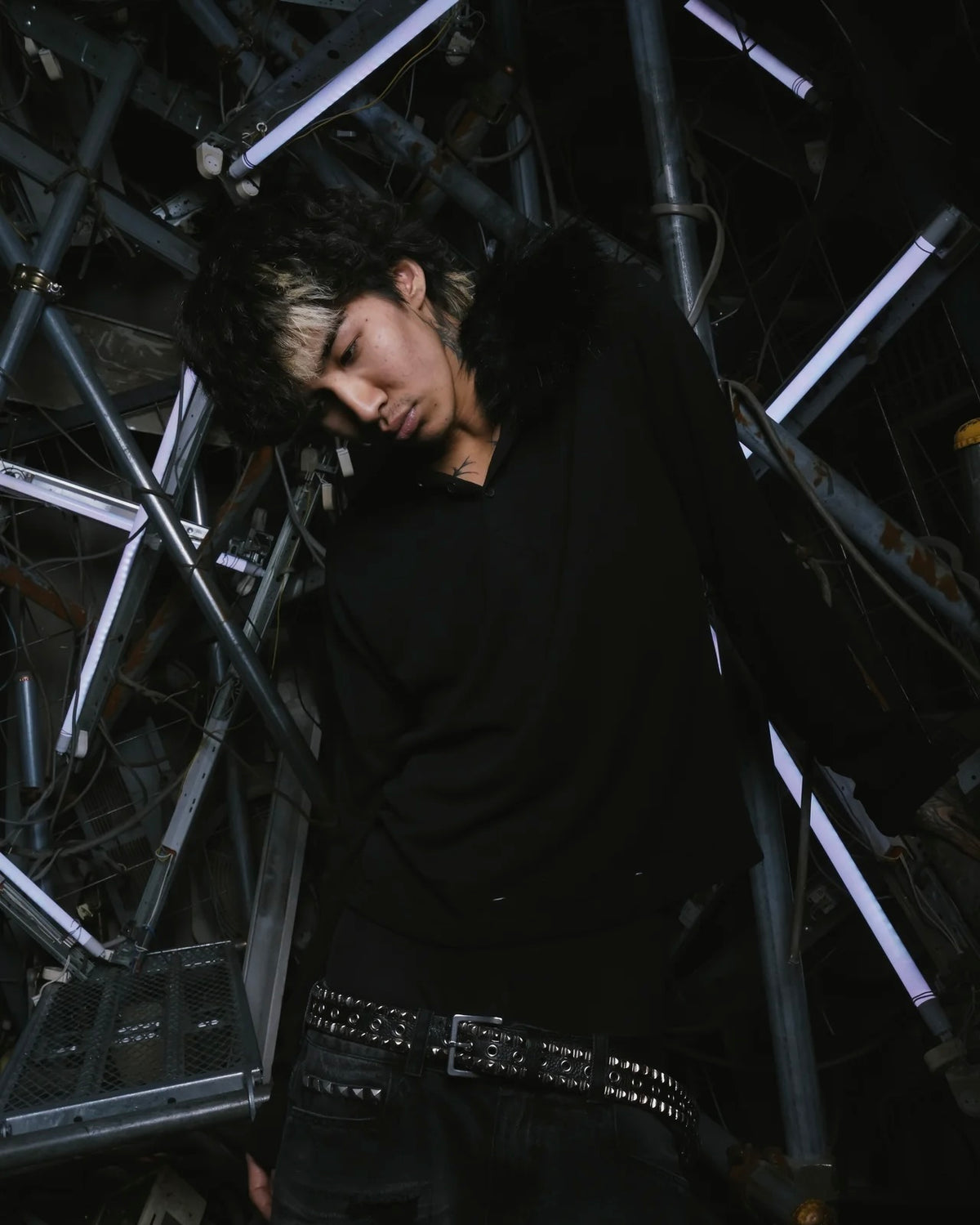 【TYPE SHADE】3WAY TYPE FAUX NIT POLO SHIRT