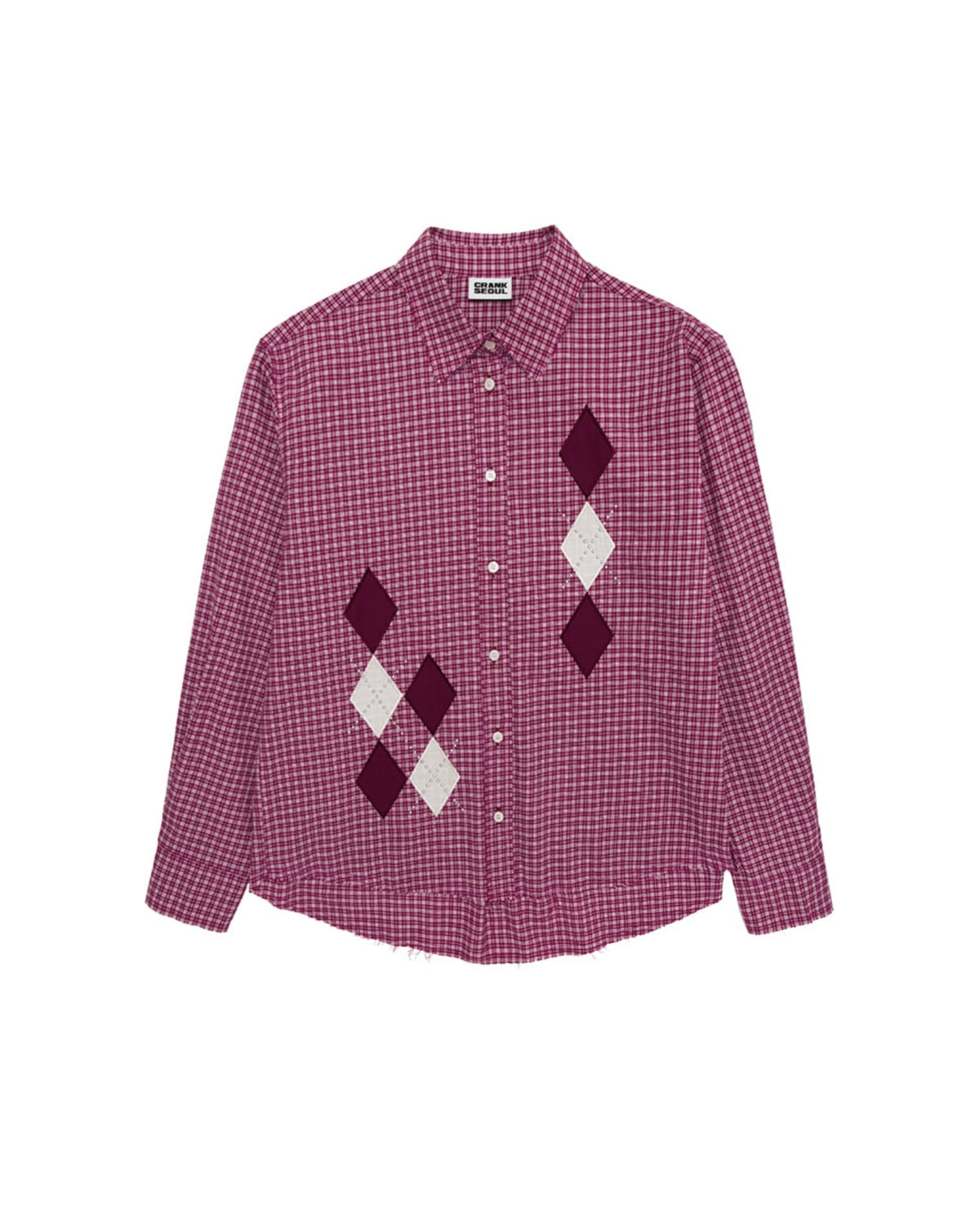 【CRANK】ARGYLE CHECK SHIRTS