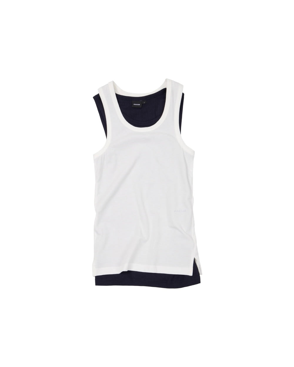 【AAKAM】2-Piece Layered Sleeveless