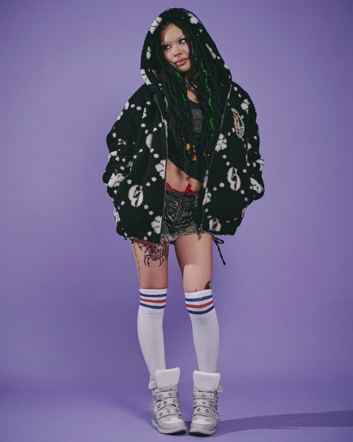 【GALFY】紋紋GALボアブルゾン