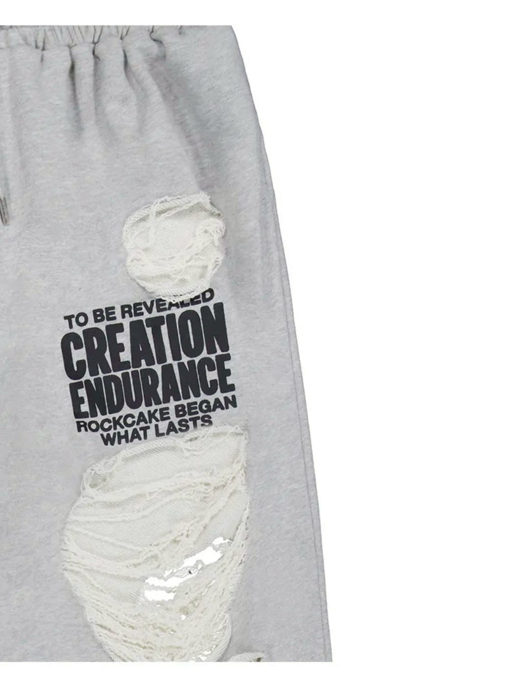 【ROCK CAKE】Creation Damage Jogger