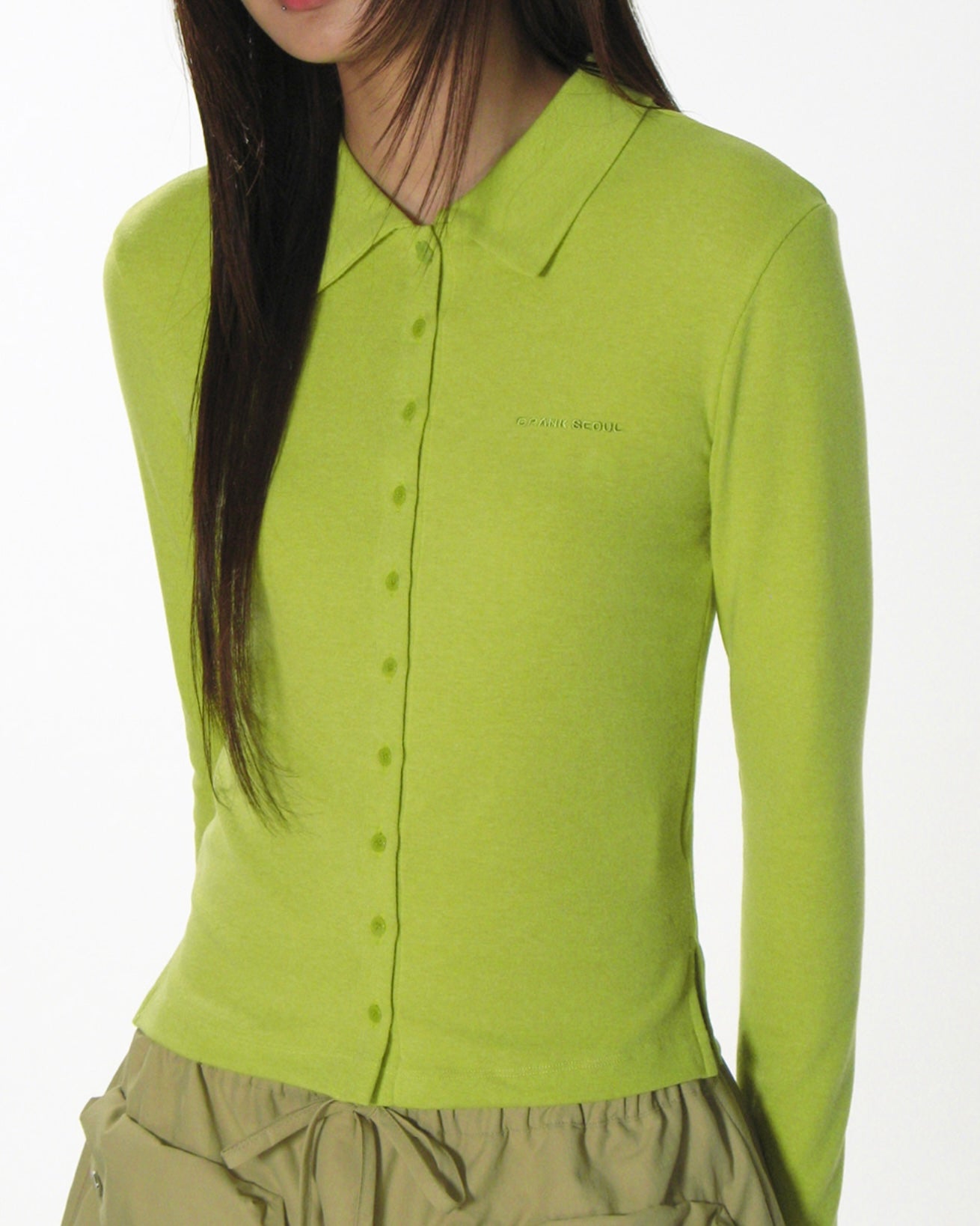 【CRANK】CLASSIC COLLARED CARDIGAN