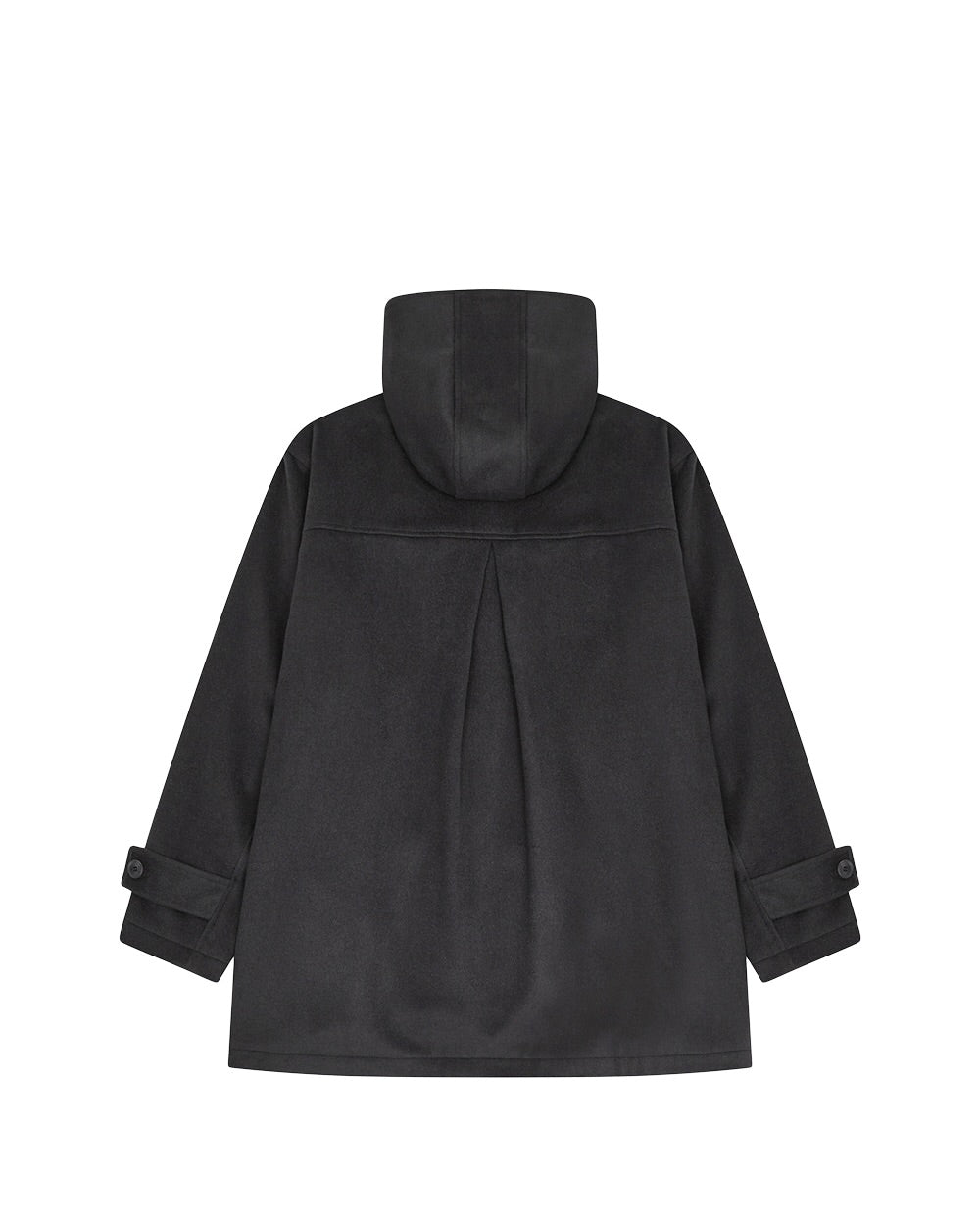 【TUOMIO】PLEATED TOGGLE WOOL COAT